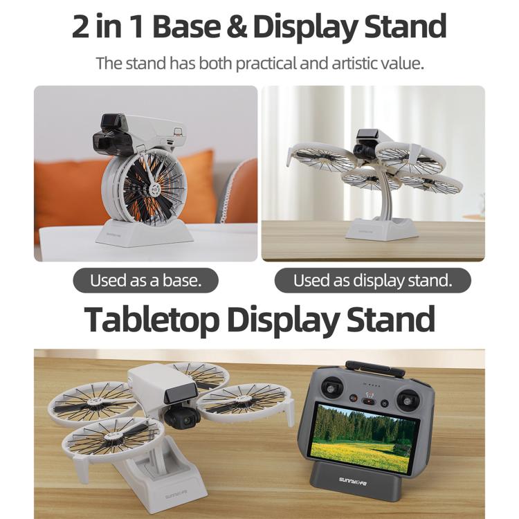 For DJI Flip Sunnylife 2 in 1 Desktop Display Stand Drone Base Mount Exhibition Base Bracket For DJI Flip Sunnylife 2 in 1 Desktop Display Stand Drone Base Mount Exhibition Base Bracket